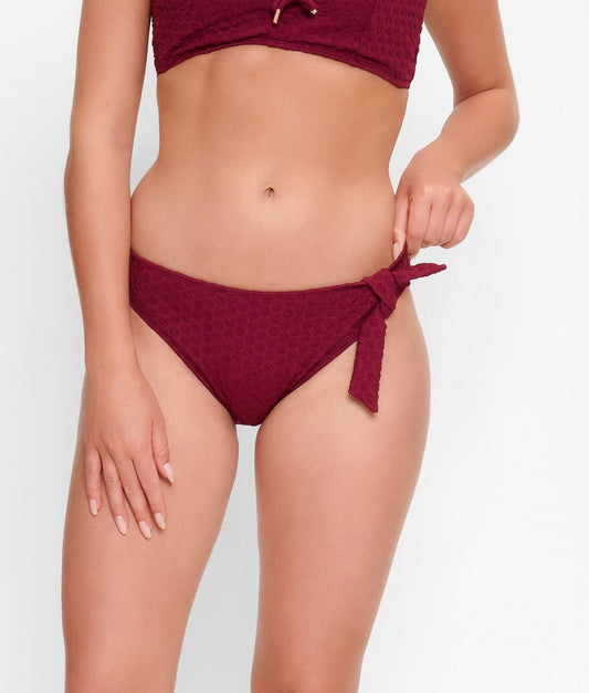 LingaDore - Structured-Snob Bikini Broekje - Maat 42 - Paars - Dames