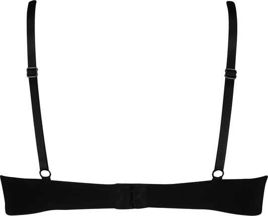 Hunkemöller Dames Lingerie Voorgevormde Beugel Bh Plunge - Zwart - Maat B85
