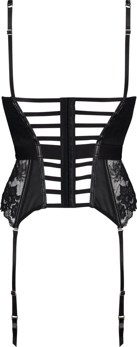 Hunkemöller Dames Lingerie Bustier Nyke - Zwart - Maat B80