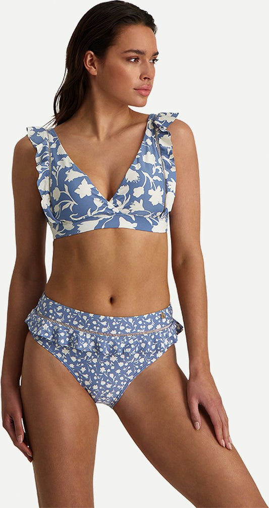 Beachlife Flower Fest High Waist Bikinibroekje - Dames - Maat 36