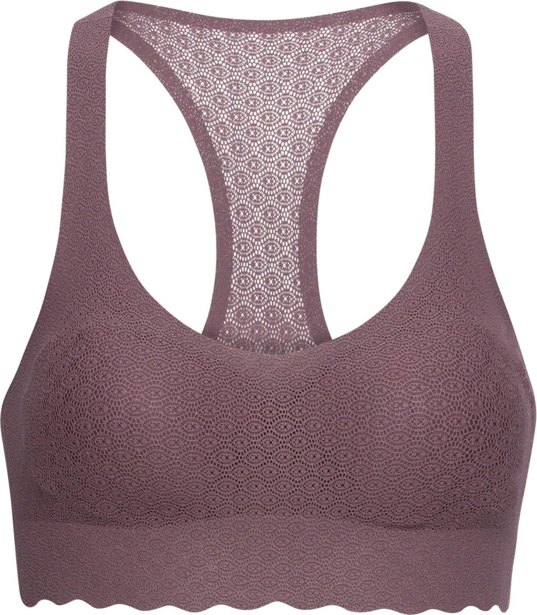  Sloggi ZERO Feel Lace Top - Kaluha - Maat M