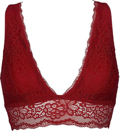  After Eden FLORINE Bralette - Rood - Maat M