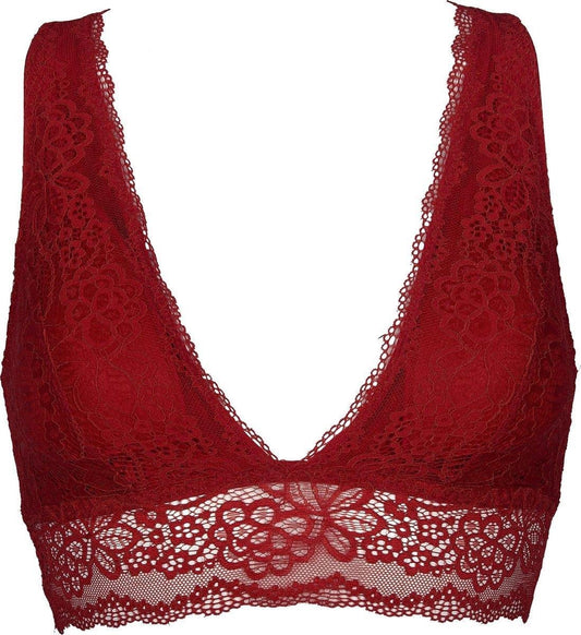  After Eden FLORINE Bralette - Rood - Maat M
