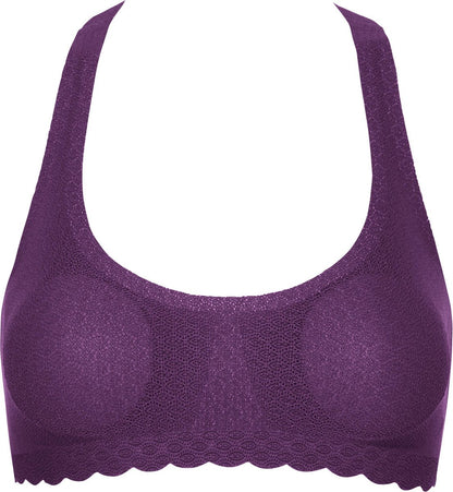  Sloggi ZERO Feel Lace Top - Kaluha - Maat M