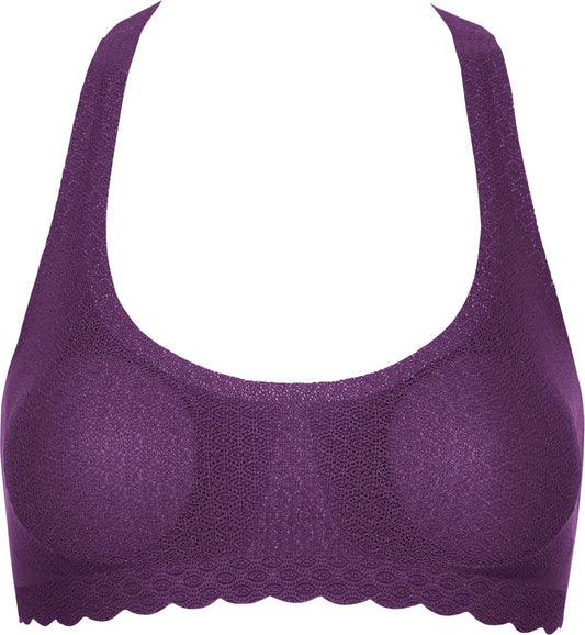  Sloggi ZERO Feel Lace Top - Kaluha - Maat M