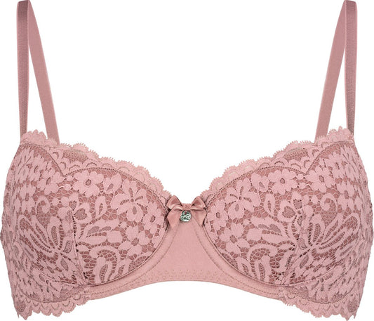  Hunkemöller Dames Lingerie Voorgevormde Beugel Bh Rose - Paars - Maat G80