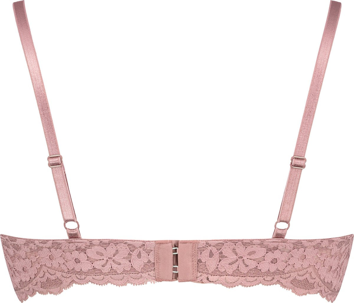  Hunkemöller Dames Lingerie Voorgevormde Beugel Bh Rose - Paars - Maat G80