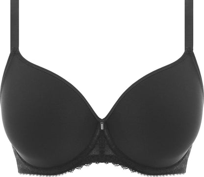  Freya FREYA SIGNATURE UW Moulded Spacer Bra Vrouwen Beha - BLACK - Maat 85E