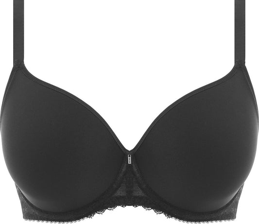  Freya FREYA SIGNATURE UW Moulded Spacer Bra Vrouwen Beha - BLACK - Maat 85E