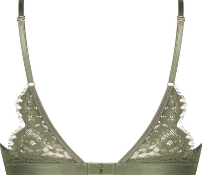  Hunkemöller Dames Lingerie Bralette Hannako - Groen - Maat L