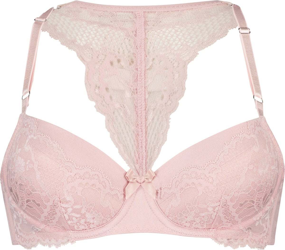  Hunkemöller Dames Lingerie Voorgevormde Beugel Bh Leonie - Roze - Maat C80