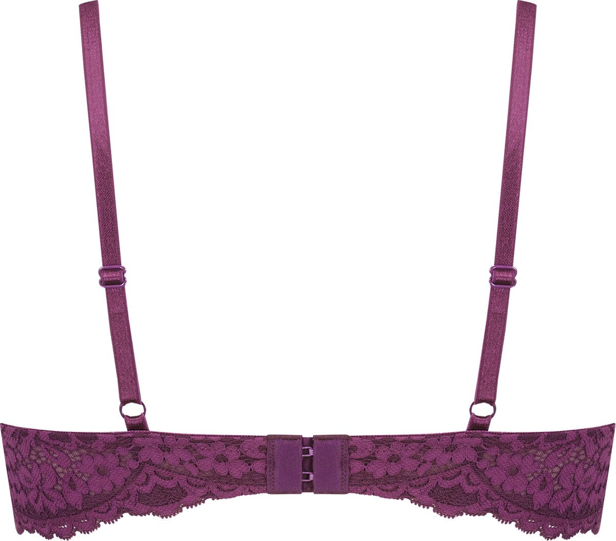  Hunkemöller Dames Lingerie Voorgevormde Beugel Bh Rose - Paars - Maat E75