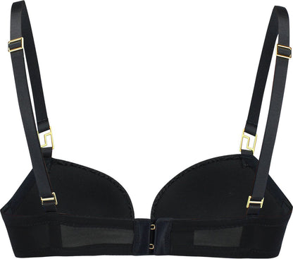  SAPPH - Roma Voorgevormde BH - Maat 85D - Zwart - Met Beugel - Dames
