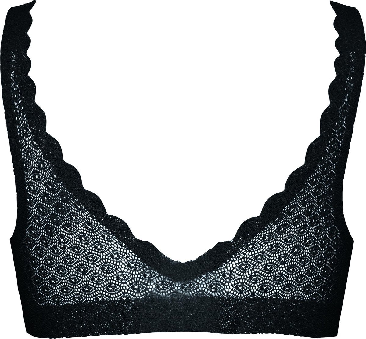  Sloggi ZERO Feel Lace Bralette - Zwart - Maat M