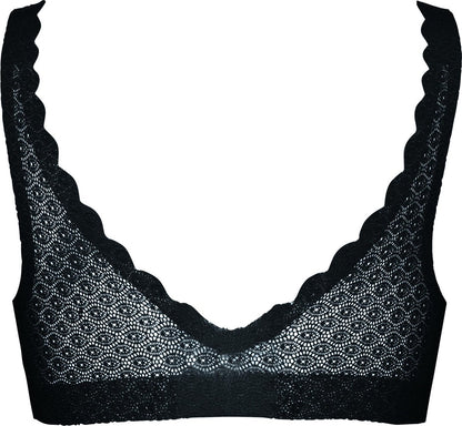  Sloggi ZERO Feel Lace Bralette - Zwart - Maat M