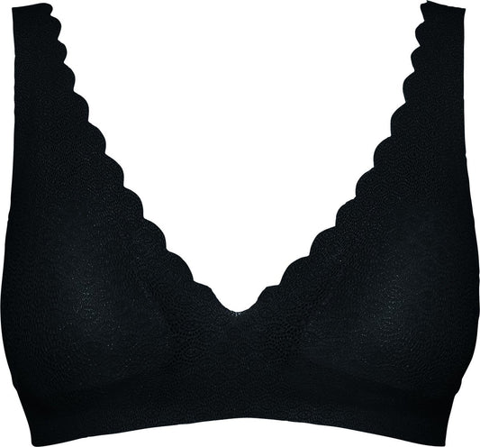  Sloggi ZERO Feel Lace Bralette - Zwart - Maat M