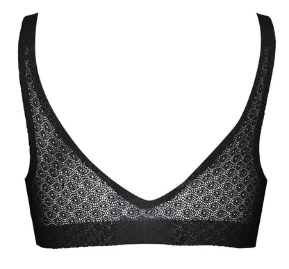  Sloggi ZERO Feel Lace Bralette - Zwart - Maat M