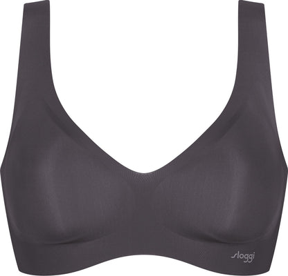  Sloggi Dames Zero Feel Bralette - Mauve Grey - S - Grijs