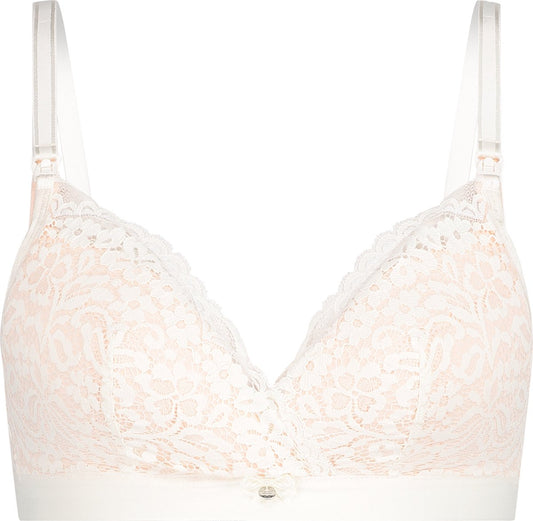  Hunkemöller Dames Lingerie Voorgevormde Voedingsbh Rose - Wit - Maat B90