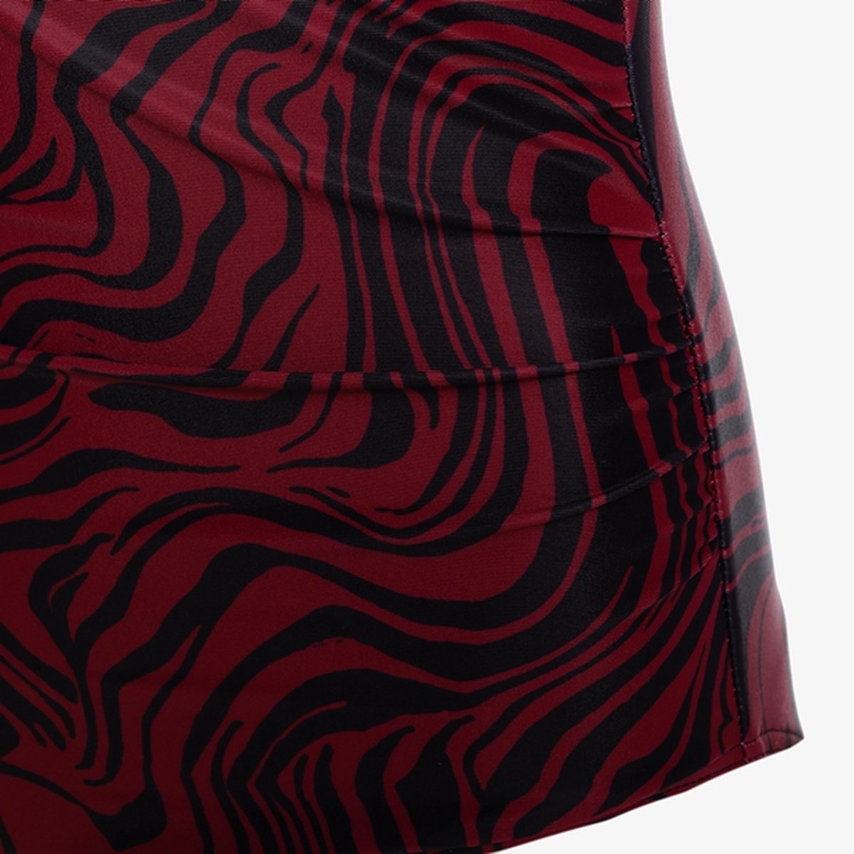  Osaga Dames Badpak Met Print - Rood - Maat L