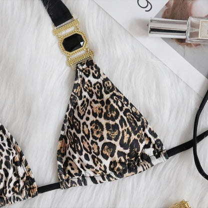 Merkloos Zomer Uitverkoop - Trendy Bikini - Juwelen Bikini's - Bikini - Strandmode - Hippe BikiniSuper Sale!