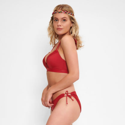  LingaDore - Red Triangel Bikini Set - Maat 40A - Rood - Dames