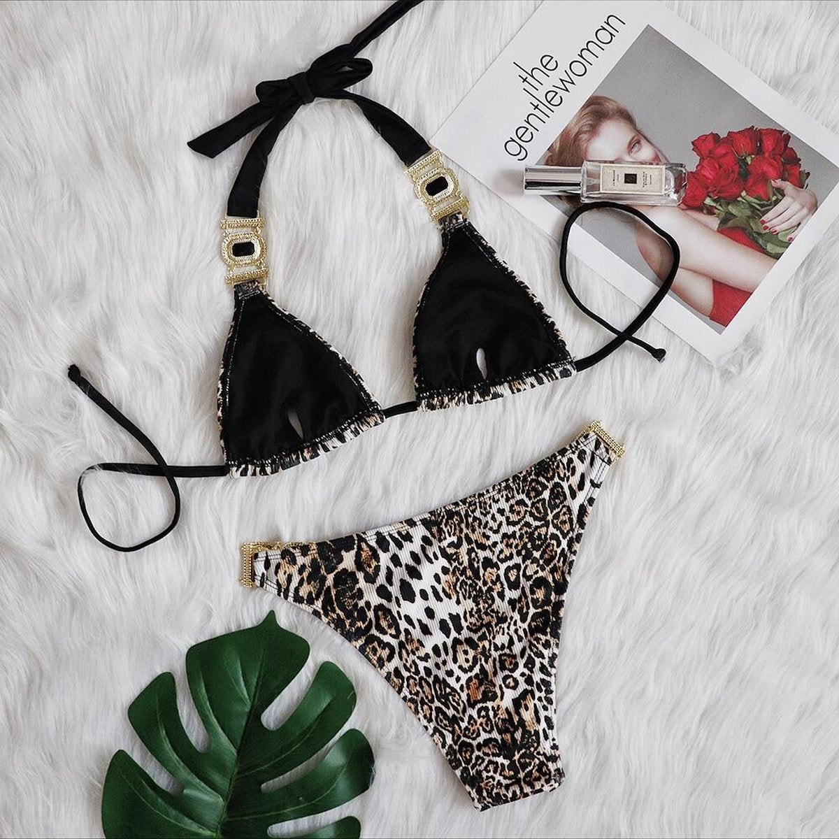 Merkloos Zomer Uitverkoop - Trendy Bikini - Juwelen Bikini's - Bikini - Strandmode - Hippe BikiniSuper Sale!