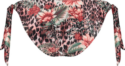  Hunkemöller Dames Badmode Rio Bikinibroekje Animalia Rose - Bruin - Maat L
