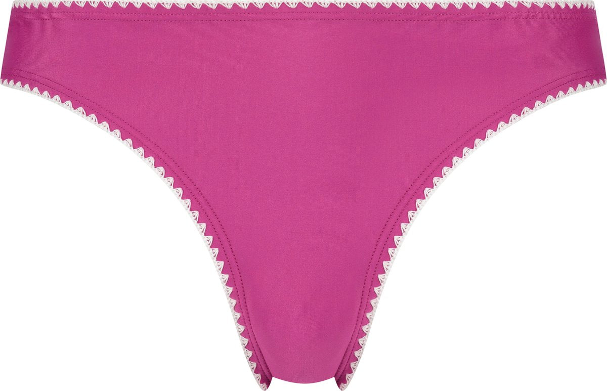  Hunkemöller Dames Badmode Bikinibroekje Maya - Roze - Maat L