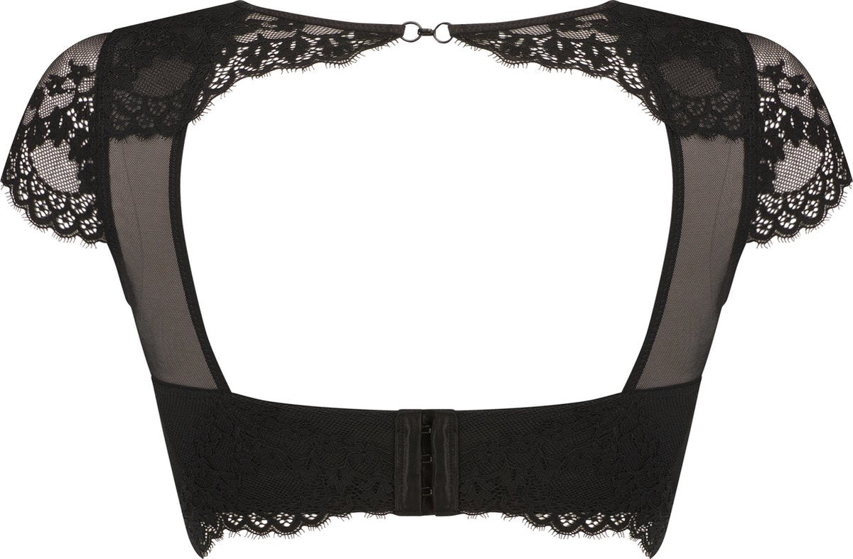  Hunkemöller Dames Lingerie Bralette Marie - Zwart - Maat M