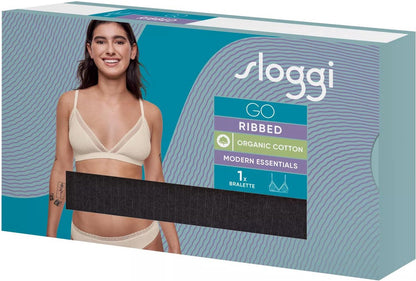  Sloggi GO Ribbed Bralette Dames Beha - Maat S