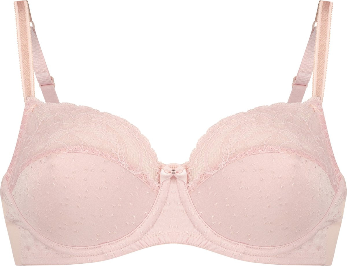  Hunkemöller Dames Lingerie Niet-voorgevormde Beugel Bh Sophie - Roze - Maat C75
