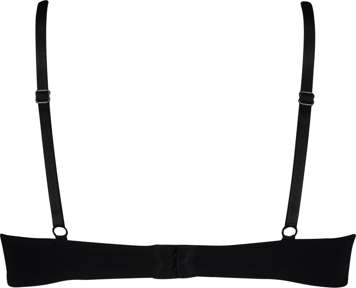  Hunkemöller Dames Lingerie Voorgevormde Beugel Bh Plunge - Zwart - Maat B85