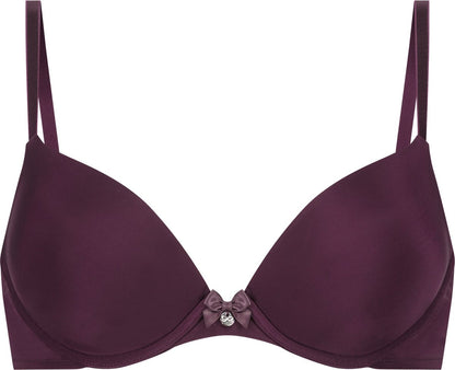  Hunkemöller Dames Lingerie Voorgevormde Beugel Bh Plunge - Paars - Maat E75