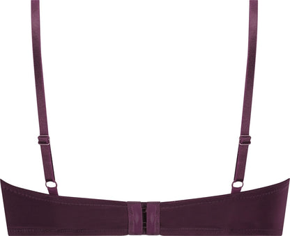  Hunkemöller Dames Lingerie Voorgevormde Beugel Bh Plunge - Paars - Maat E75