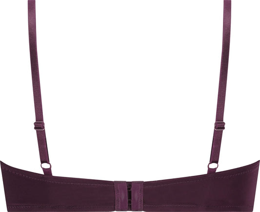  Hunkemöller Dames Lingerie Voorgevormde Beugel Bh Plunge - Paars - Maat E75