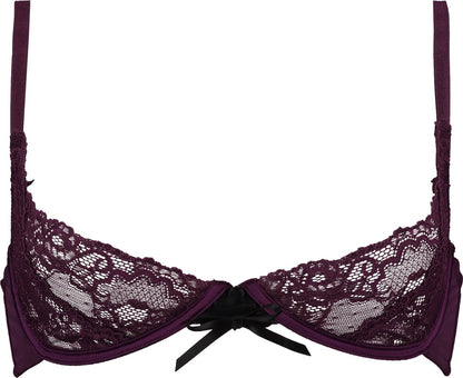  Hunkemöller Dames - Private Collectie - Niet-voorgevormde Beugel Bh Virtue - Paars - Maat C70