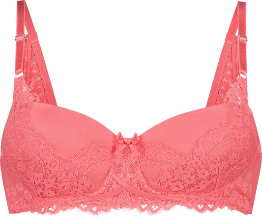  Hunkemöller Dames Lingerie Voorgevormde Beugel Bh Claire - Roze - Maat B75