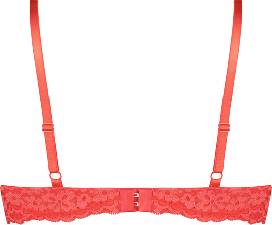  Hunkemöller Dames Lingerie Voorgevormde Beugel Bh Rose - Rood - Maat C75