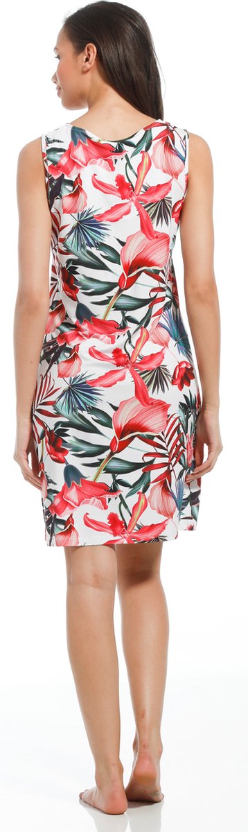  Pastunette Beach - Exotic - Jurk - Wit/Meerkleurig - Maat L