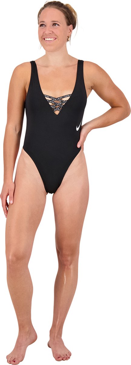  Nike Swim Sneakerkini U-Back Dames Badpak - Maat M