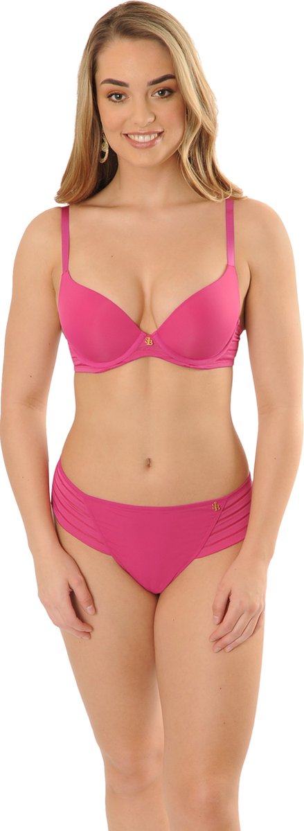  SAPPH - Madison Push-Up BH Fuchsia - Maat 80E - Fuchsia Roze - Met Beugel - Dames