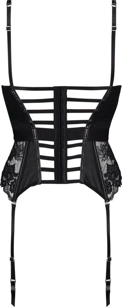 Hunkemöller Dames Lingerie Bustier Nyke - Zwart - Maat B80