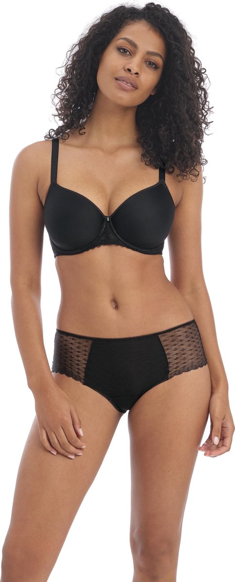  Freya FREYA SIGNATURE UW Moulded Spacer Bra Vrouwen Beha - BLACK - Maat 85E