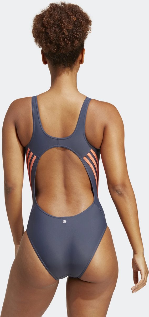  Adidas 3S Swimsuit Badpak Dames Marine