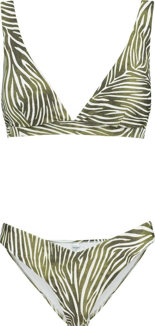  SHIWI Amy Dames Bikini Groen - Maat 38