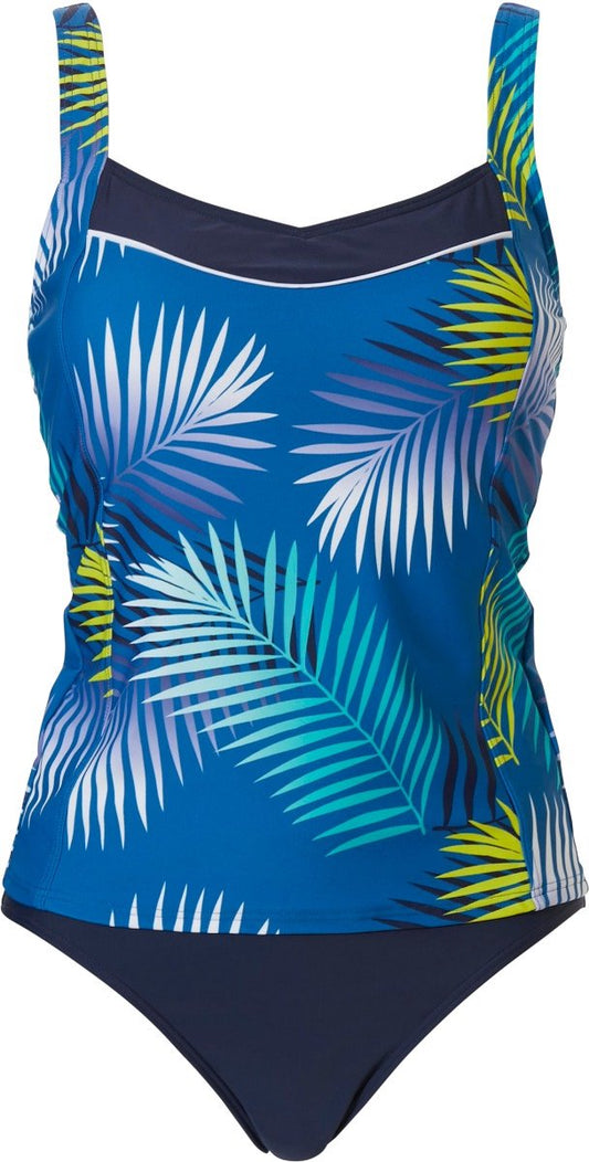  Pastunette Beach - Palm Leaves - Tankiniset - Blauw - Maat 40
