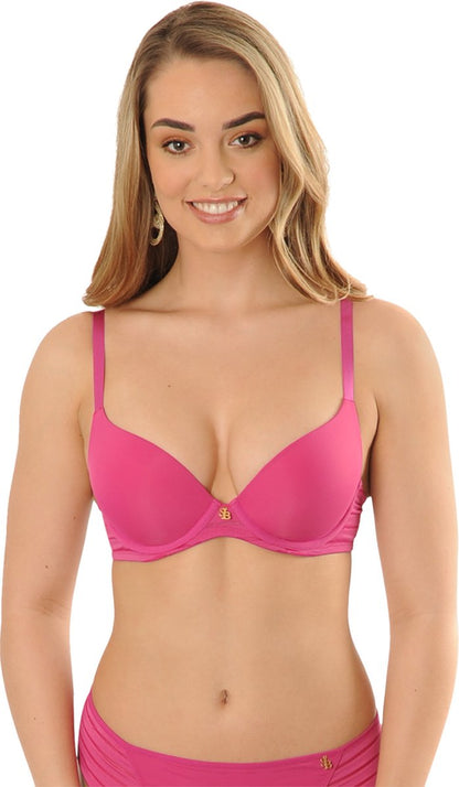  SAPPH - Madison Push-Up BH Fuchsia - Maat 80E - Fuchsia Roze - Met Beugel - Dames