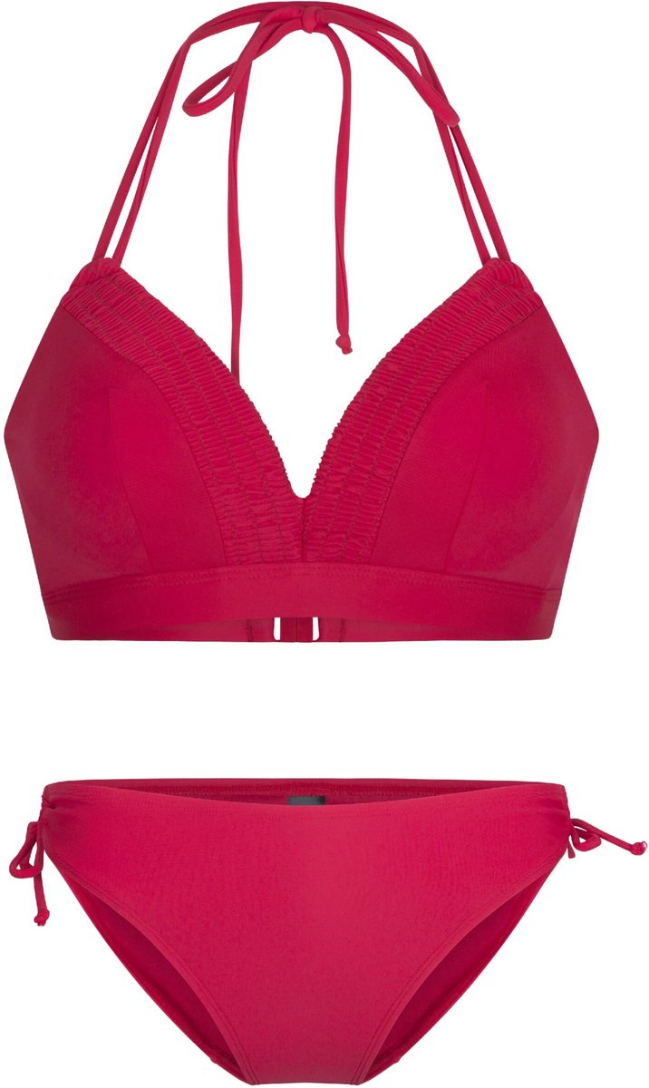  LingaDore - Red Triangel Bikini Set - Maat 40A - Rood - Dames