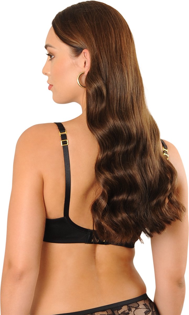  SAPPH - Bellona Voorgevormde BH - Maat 95C - Zwart - Met Beugel - Dames